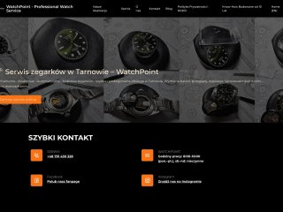Podgląd Serwis WatchPoint Naprawa Zegarków Modowych i Premium