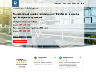 Podgląd Parking przy lotnisku modlin - parkingavanti.pl