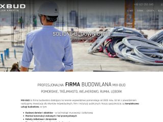 Podgląd Firma Budowlana Mix-Bud Budowa Domów Hale Elewacje Pomorskie