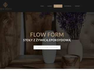 Podgląd FlowForm.pl - Stoły z żywicą epoksydową i drewna na zamówienie - FLOW FORM
