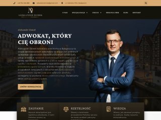Podgląd Kancelaria Adwokacka Adwokat Aleksander Domek, Bydgoszcz - AdwokatDomek.pl