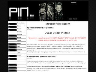 Podgląd pinfan.pl