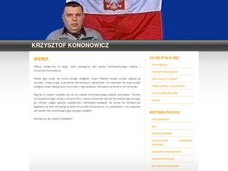 Miniaturka krzysztofkononowicz.com.pl
