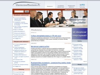 Miniaturka ubezpieczenienaleznosci.pl