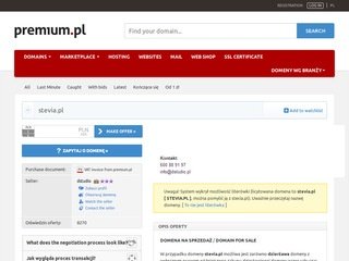 Podgląd stevia.pl