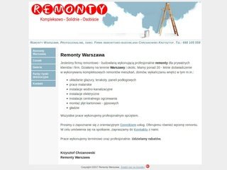 Podgląd remonty-warszawa.pl