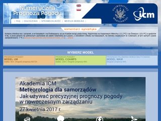 Podgląd meteo.icm.edu.pl