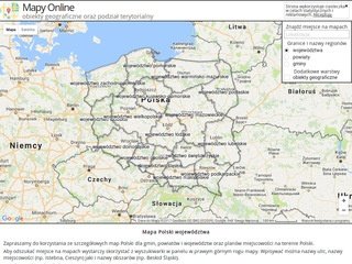Podgląd mapyonline.pl