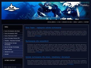 Podgląd diveteam.pl
