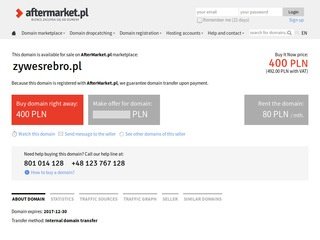 Podgląd zywesrebro.pl