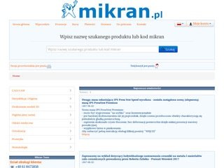 Podgląd sklep.mikran.pl