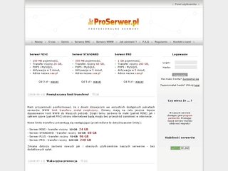 Podgląd proserwer.pl