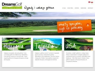 Podgląd dreamsgolf.com