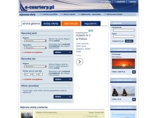 Podgląd e-czartery.pl