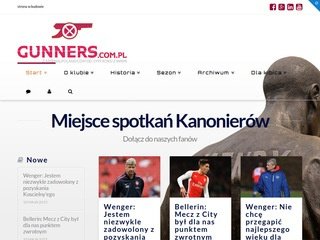 Miniaturka gunners.com.pl