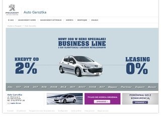 Podgląd garsztka.peugeot.pl