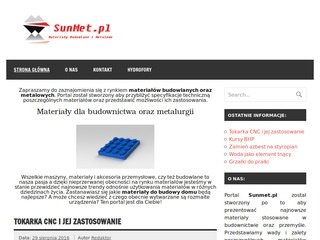 Podgląd sunmet.pl