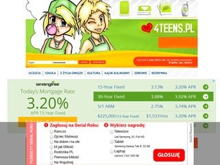 Podgląd 4teens.pl