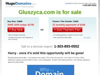 Podgląd gluszyca.com