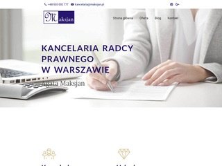 Podgląd maksjan.pl