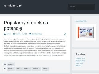 Podgląd ronaldinho.pl