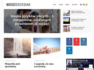 Podgląd mateuszgrzesiak.pl