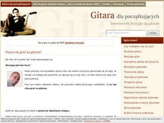 Podgląd gitaradlapoczatkujacych.pl