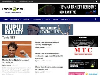 Podgląd tenis.net.pl