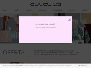 Podgląd estetica.pl