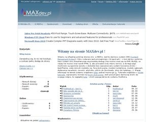 Podgląd maxdev.pl