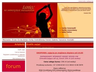 Podgląd taniec-uw.pl