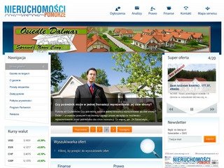 Podgląd nieruchomoscipomorze.com.pl