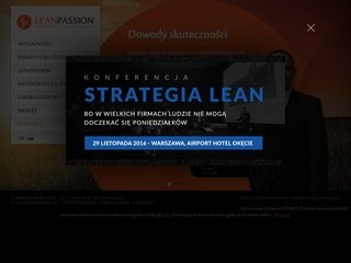 Podgląd leanpassion.pl