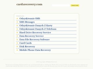 Podgląd cardsrecovery.com