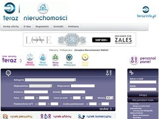 Podgląd nieruchomosci.terazinfo.pl