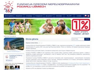 Podgląd fundacja.podaruj.usmiech.sprint.pl