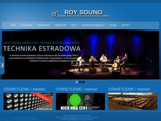 Podgląd roysound.com