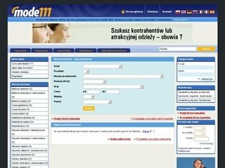 Podgląd mode111.pl