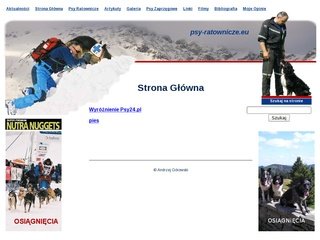 Podgląd psy-ratownicze.eu