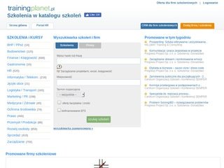 Podgląd trainingplanet.pl