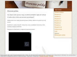 Podgląd pisownia.miniserwis.pl