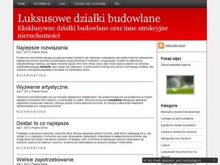 Podgląd luksusowedzialki.pl
