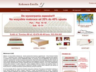Podgląd estella-materace.pl