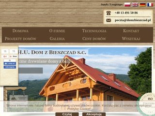 Podgląd domzbieszczad.pl