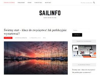 Podgląd https://sailinfo.pl
