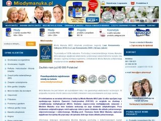Podgląd miodymanuka.pl