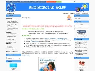 Podgląd sklep.ekodzieciak.pl