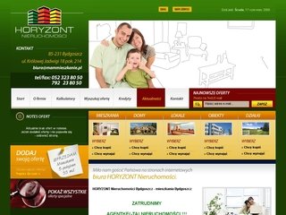 Podgląd horyzont.nieruchomosci.pl