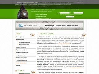 Podgląd angielski.e-matura.net
