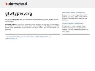 Podgląd gtwtyper.org